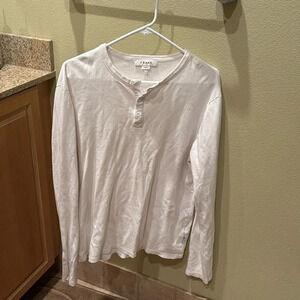 Frame Denim Mens white shirt